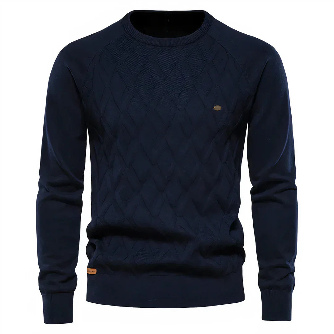 Herren Strickpullover mit Diamantmuster von Jordan