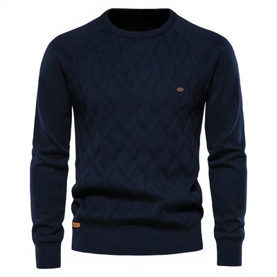 Herren Strickpullover mit Diamantmuster von Jordan