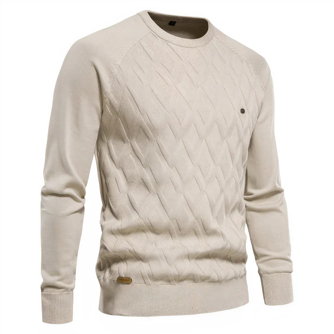 Herren Strickpullover mit Diamantmuster von Jordan