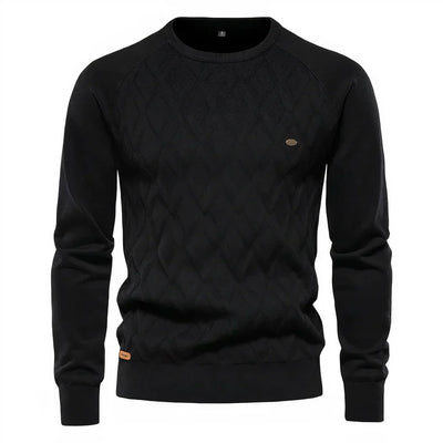 Herren Strickpullover mit Diamantmuster von Jordan