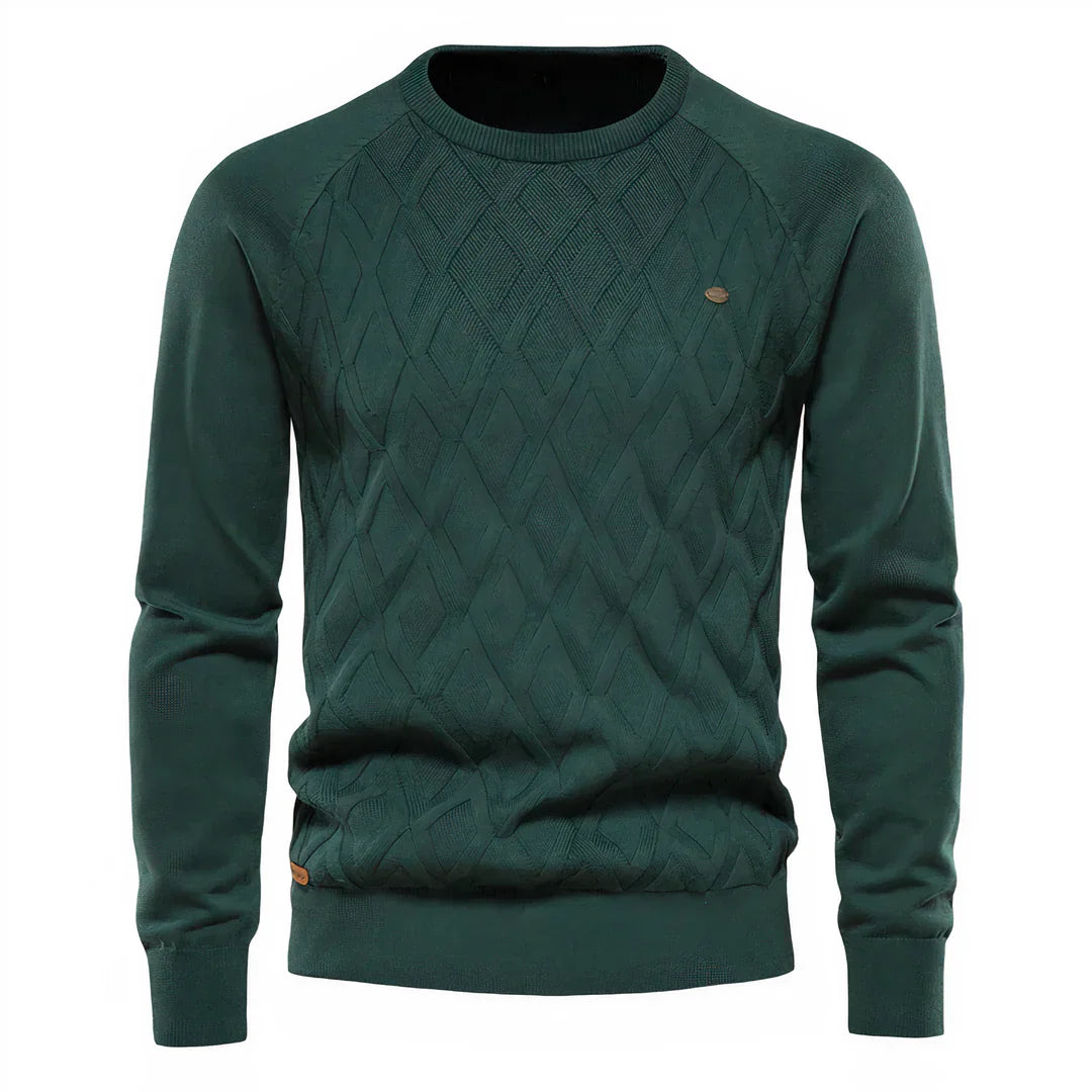 Herren Strickpullover mit Diamantmuster von Jordan