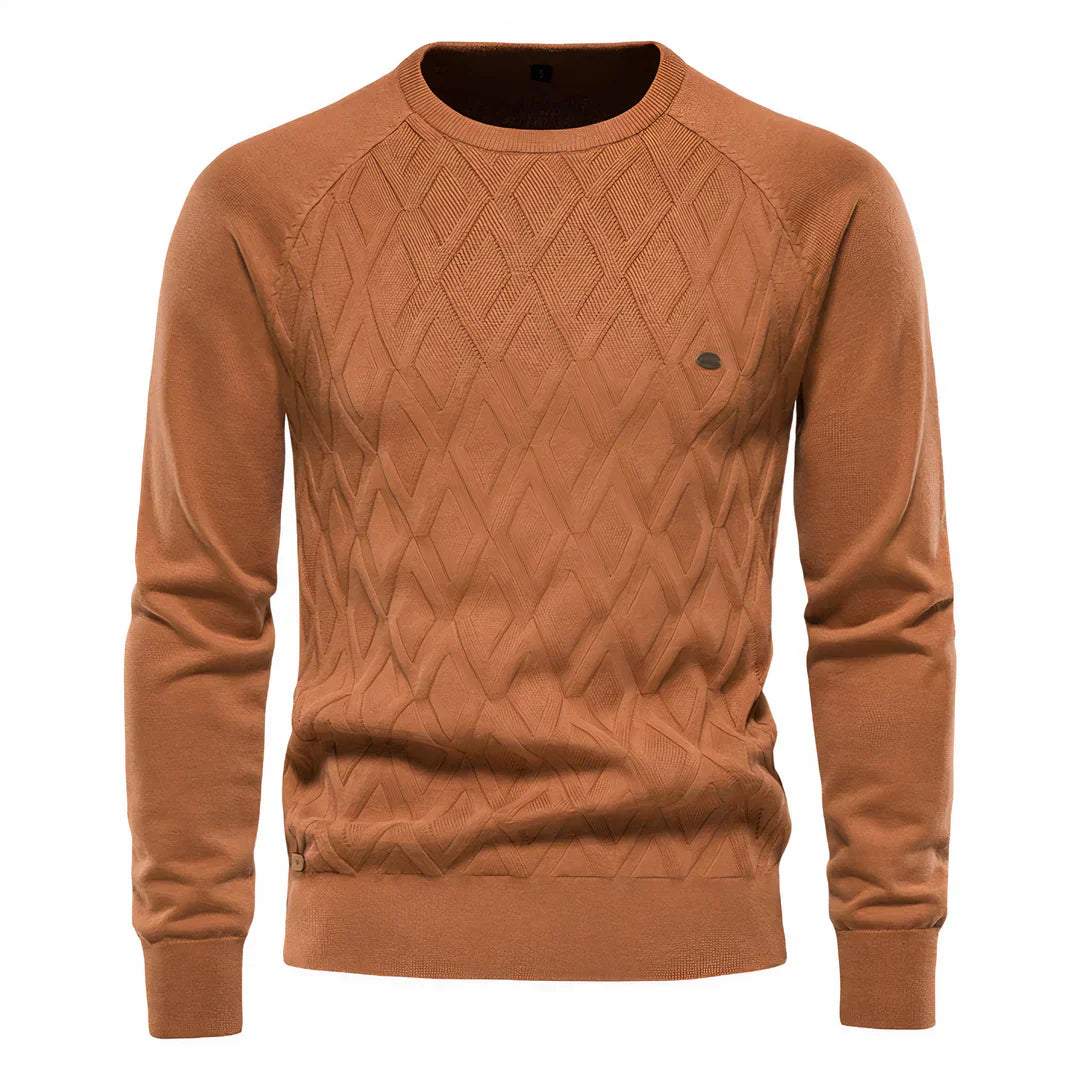 Herren Strickpullover mit Diamantmuster von Jordan